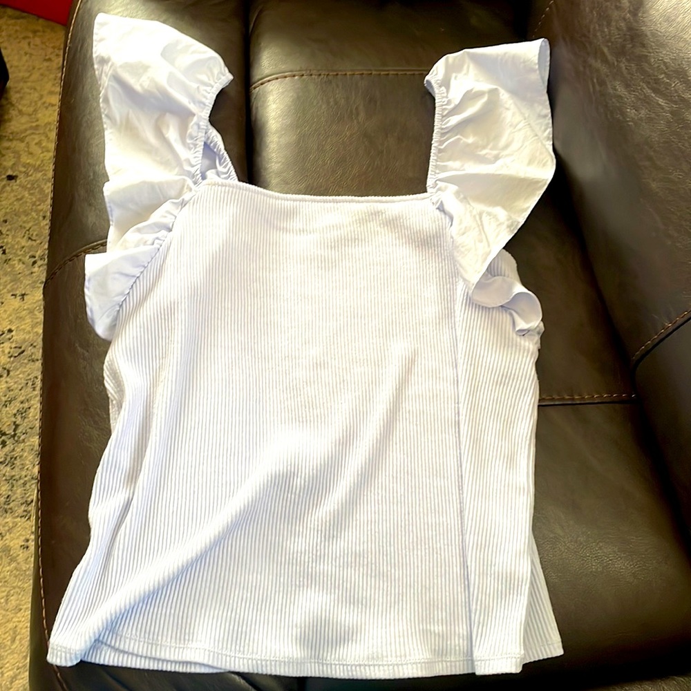 Baby blue top